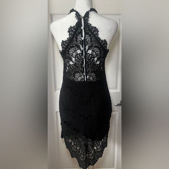 Free People Black Lace Dress - Picture 2 of 16